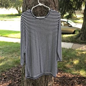 Comfy striped tunic
